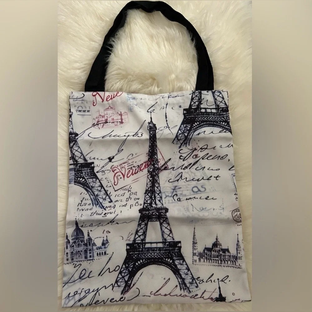 ✨ NEW ✨ Paris Style Tote Bag ✨ - Picture 5 of 10